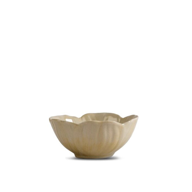 Müsli-Schale POPPY aus Steingut | Beige