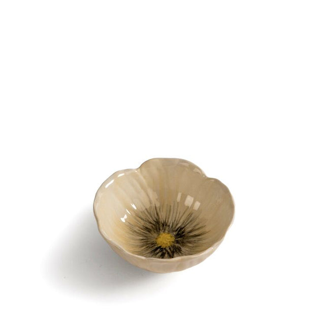 Müsli-Schale POPPY aus Steingut | Beige