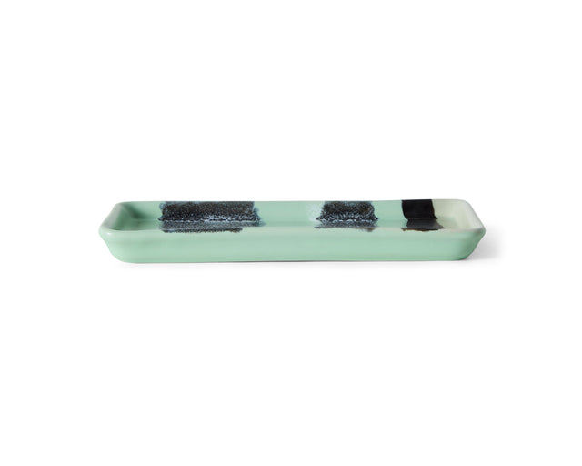 Small Dish RIVER von der Seite, zwei Zentimeter flach