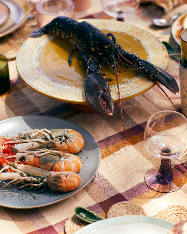 Dinner Plates MINERAL (2er-Set) | 70s Ceramics