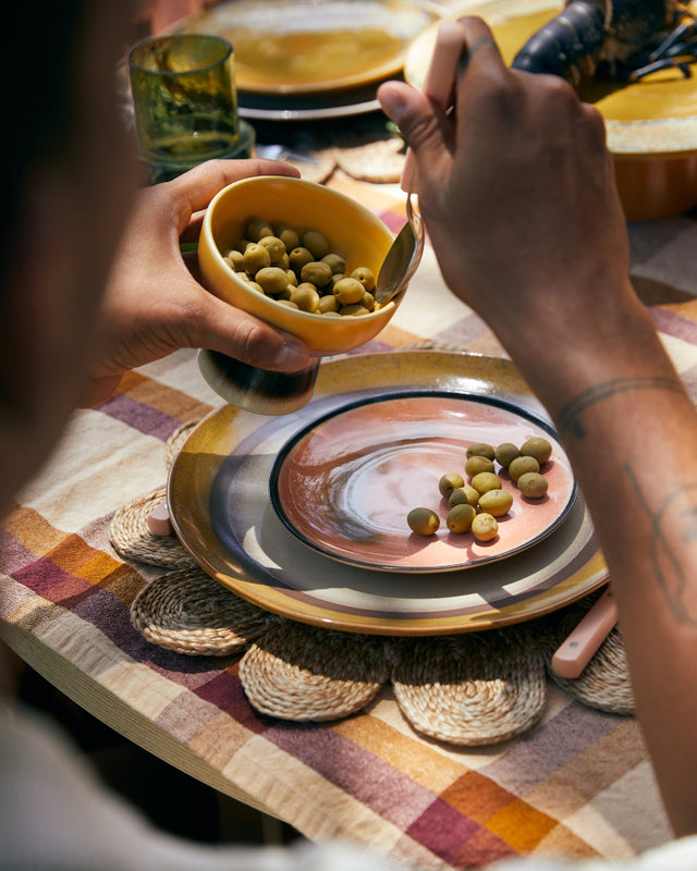 Dinner Plates COCONUT (2er-Set) | 70s Ceramics