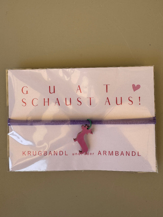 Krugbandl und/oder Armband DACKEL