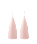 Konische Stumpenkerze 16 cm in Pastel Rose
