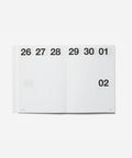 Wochenansicht im Taschenkalender 2027 über eine Doppelseite, Montag 26. April bis Sonntag 2. Mai