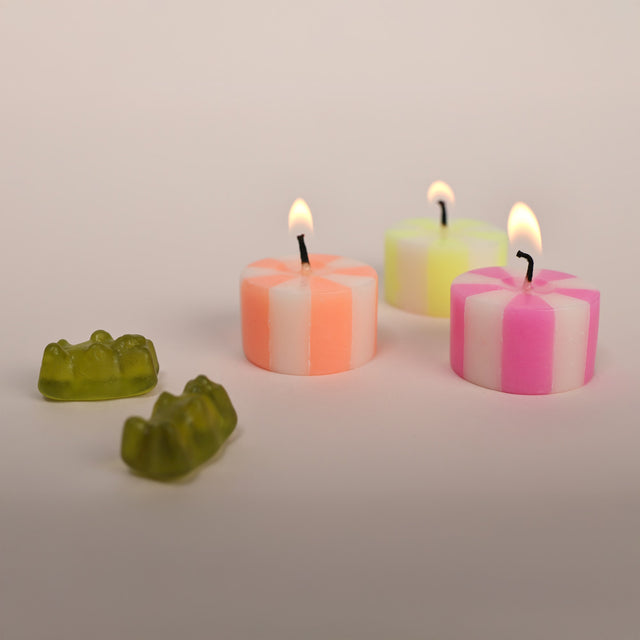 Minikerze BON BON FUN | Verschiedene Farben