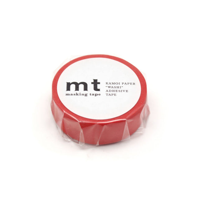 MT Masking Tape MATTE RED