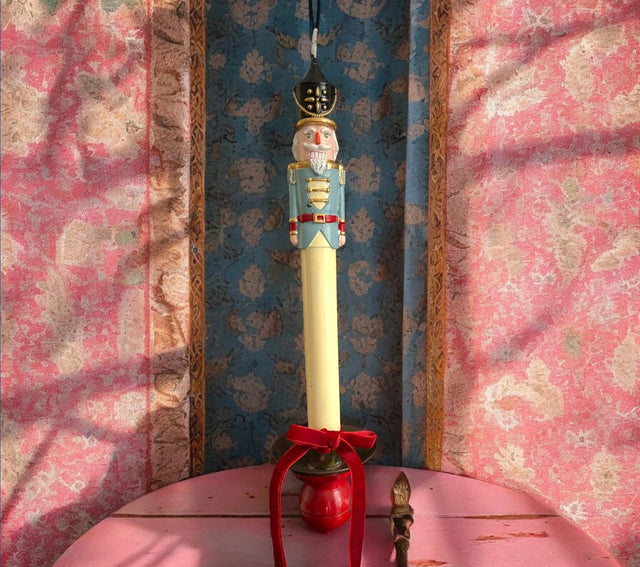 Nussknacker-Kerze SIR PATRICK - Earl of Elfborough