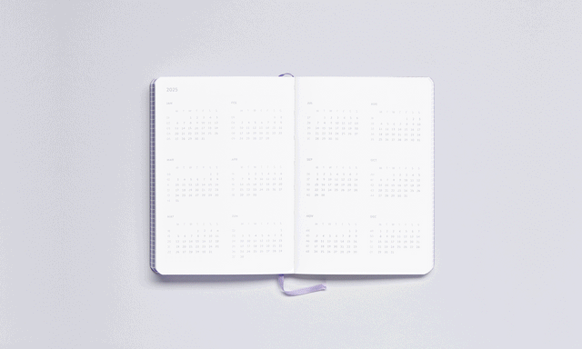 Wochenkalender S „2024 - "HAPPY DAYS“ | Nuuna