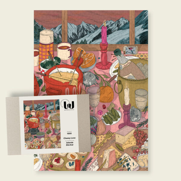 Puzzle CHEESY LOVE, 1000 Teile | wonderpieces
