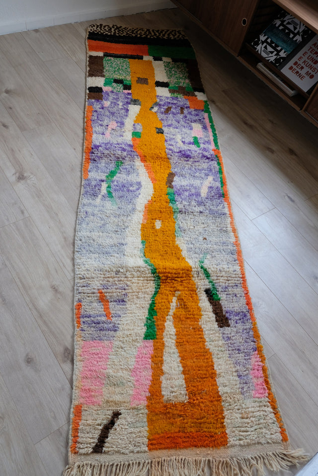Vintage-Läufer „CURRY LANE“ | 2,90 x 0,80 m