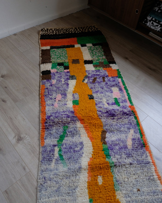 Vintage-Läufer „CURRY LANE“ | 2,90 x 0,80 m
