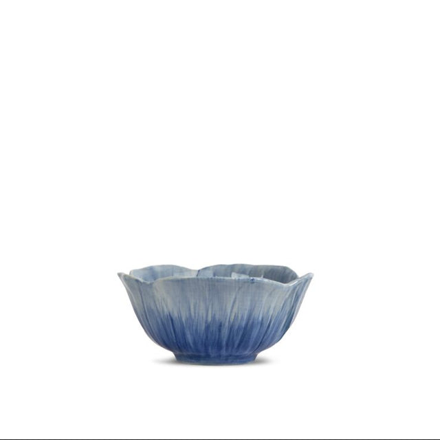 Müsli-Schale POPPY aus Steingut | Blau