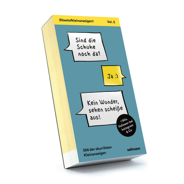 Best-of Kleinanzeigen Vol. 2 – Kalenderblatt mit Chatverlauf