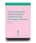 Denkpause 2027 – Kalenderblatt mit Zitat