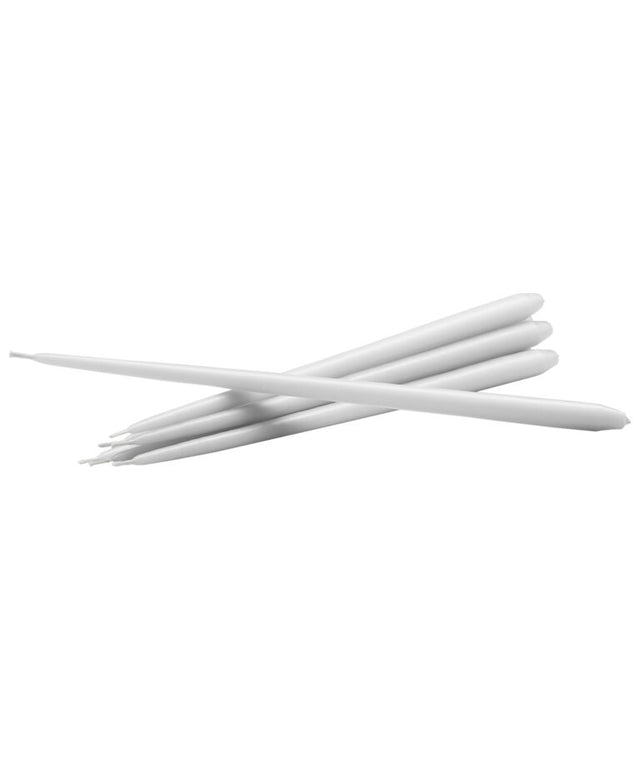 STOFF Nagel Kerzen | WEISS | 6er Set