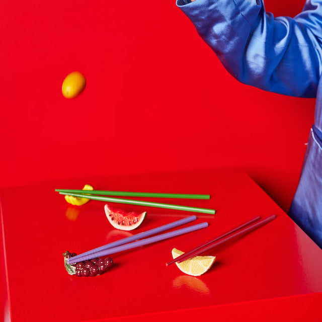 Stäbchenhalter FRUITS | 4 Stück im Set