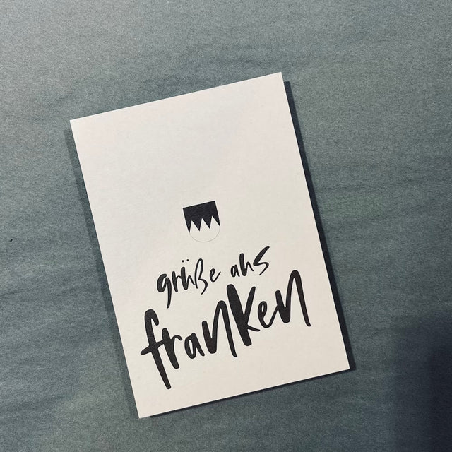 Postkarte "Grüße aus Franken"