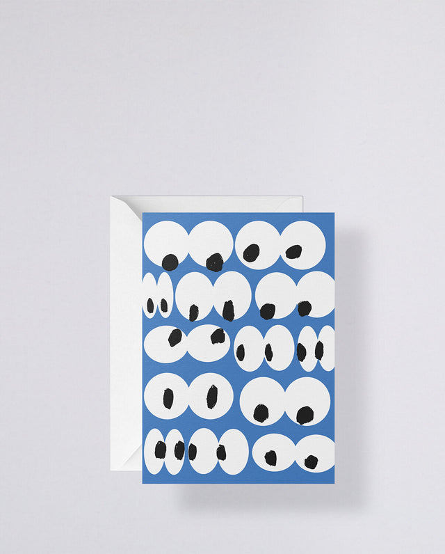 Grußkarte mit Umschlag „Eyes on you“ | Nuuna