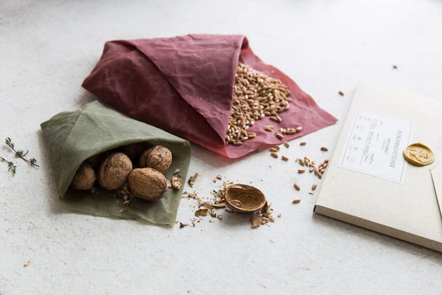 Bio-Bienenwachstuch-Set aus 2 Tüchern in M & L | Toff & Zürpel Manufaktur