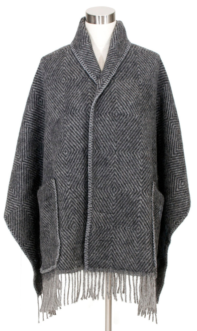 Großer Woll-Schal MARIA mit extra großen Taschen | Lapuan Kankurit