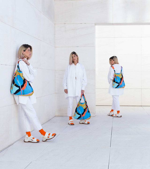 Notabag ORIGINAL "ROADS" | Tragetasche und Rucksack für unterwegs