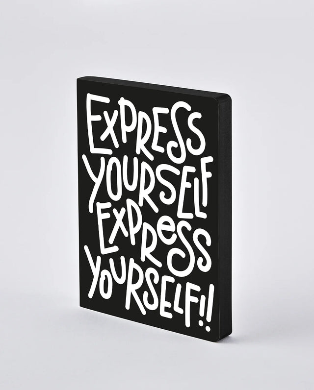 Notizbuch Graphic L „Express Yourself“ | Nuuna