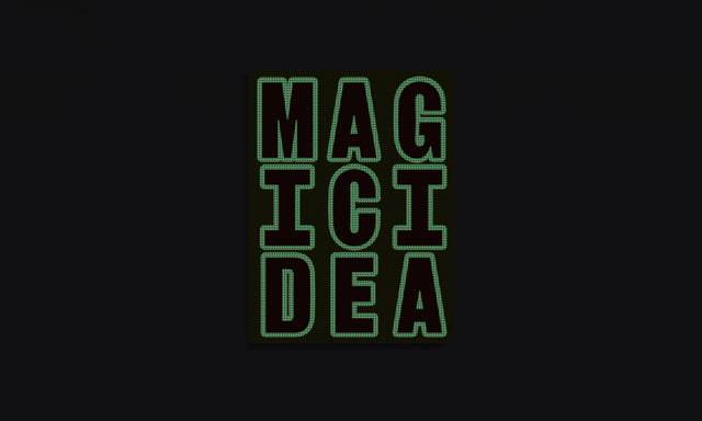 Notizbuch Graphic Glow L „Magic Idea“ | Nuuna