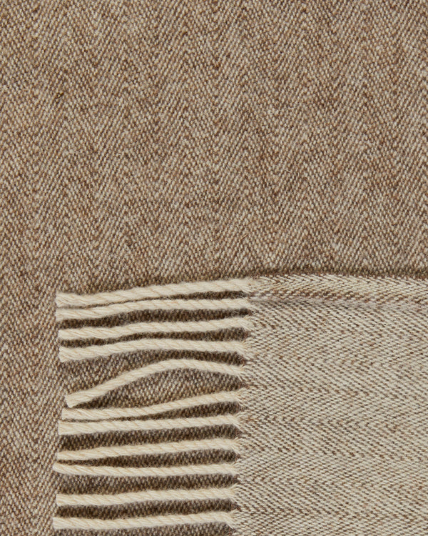 Große Wolldecke MANTEIGAS | Tagesdecke oder Bettüberwuf / 190 x 240 cm