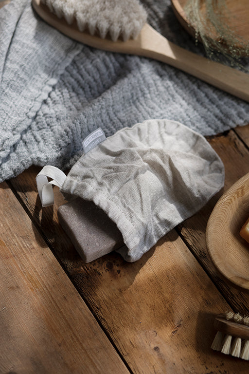 Seifenbeutel ZERO WASTE aus reinem Leinen | Lapuan Kankurit