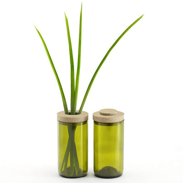 Vase & Dose aus Glas | Side by Side Design