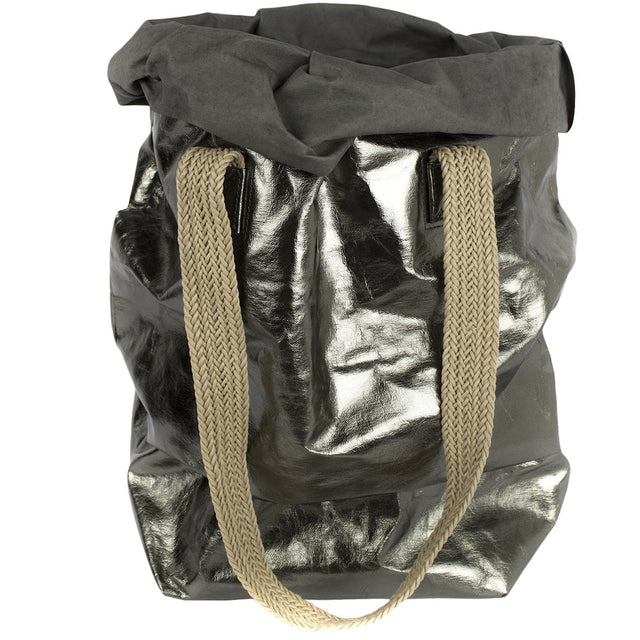 Wasch- und faltbare Shopper-Tasche CARRY BAG TWO Metallic | Uashmama