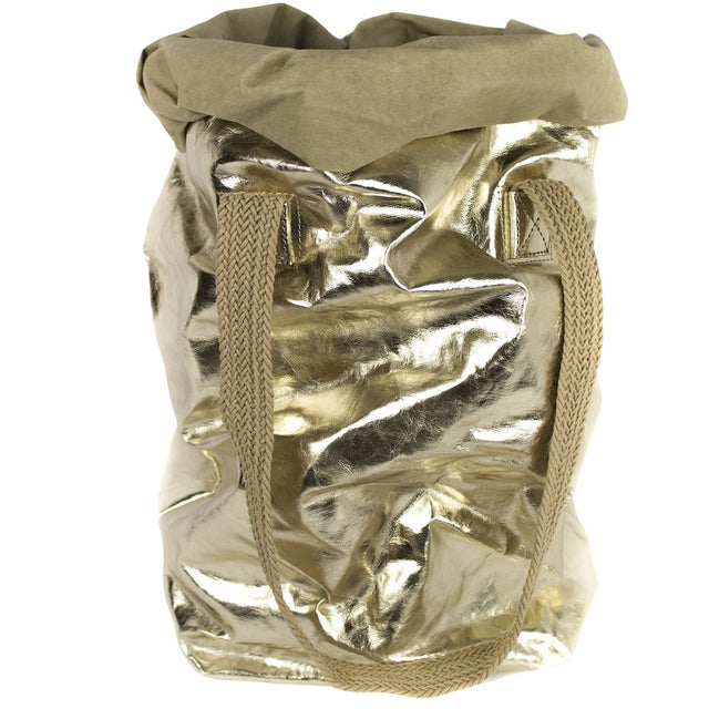 Wasch- und faltbare Shopper-Tasche CARRY BAG TWO Metallic | Uashmama